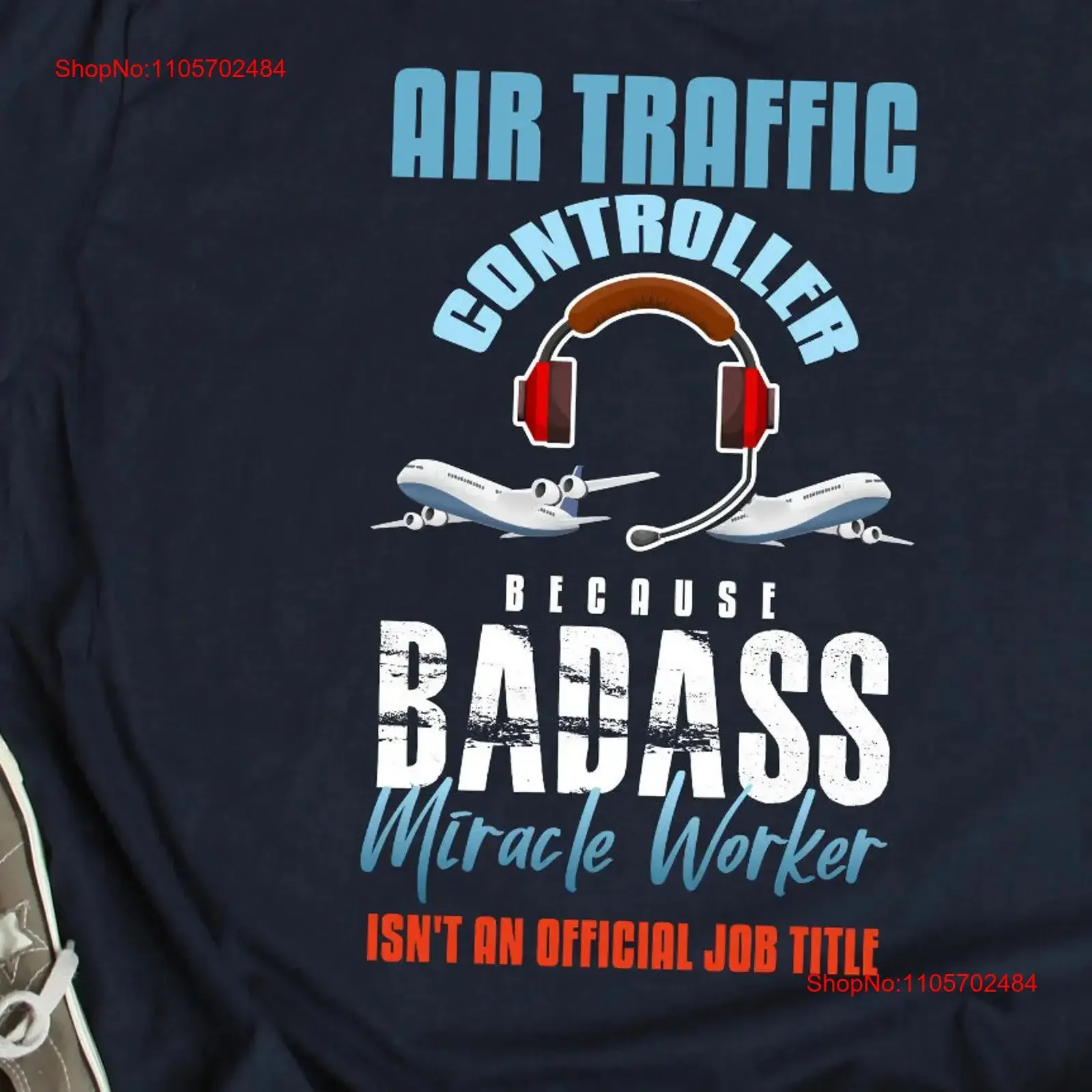Humor Air Traffic Controller T Shirt Funny ATC Joke Control Saying vintage Washed Breathable Unisex Slightly graphic streetwear