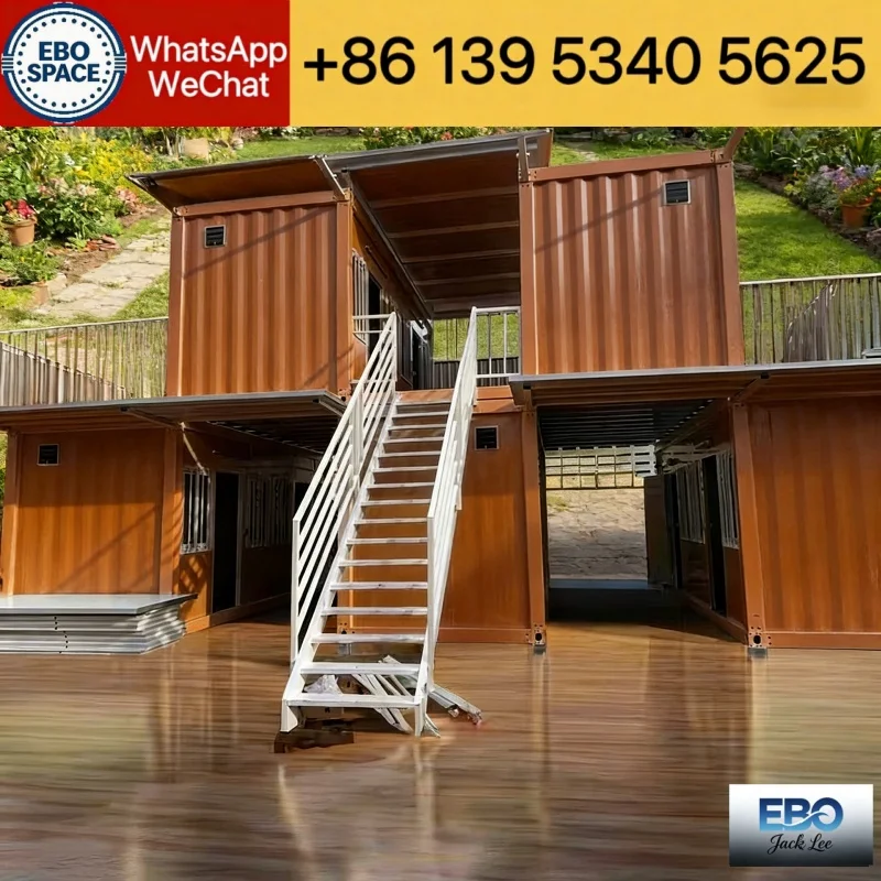 Expandable Modular House MMC Custom China Made 20ft 30ft 40ft Prefab Cabin Outdoor Use Waterproof