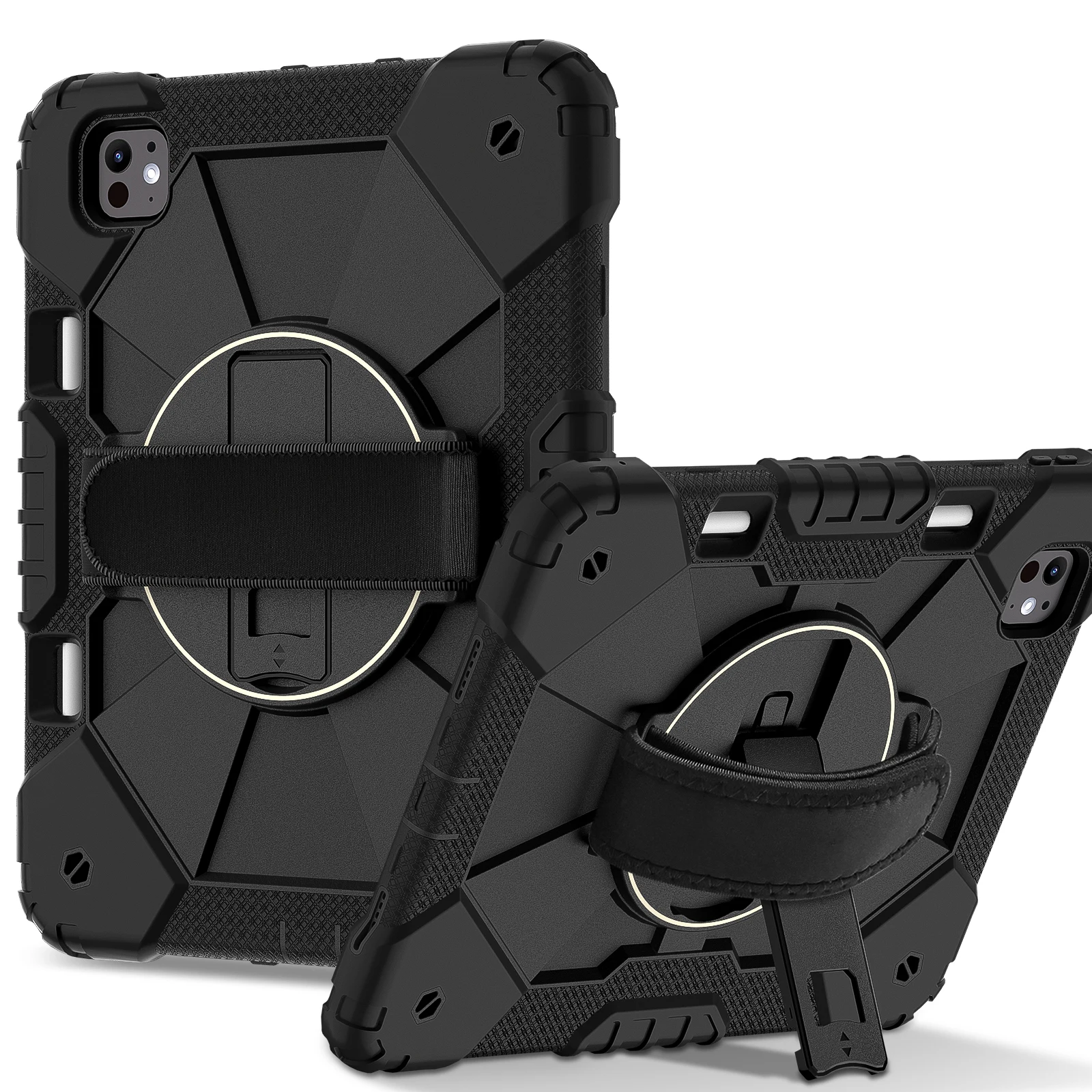 For iPad Case Pro 11 2025 M4 Air 4 5 10.9 Mini Shockproof Stand Case  6 7 8 9th 10th 11th Generation 10.2 inch Hard Tablet Cover