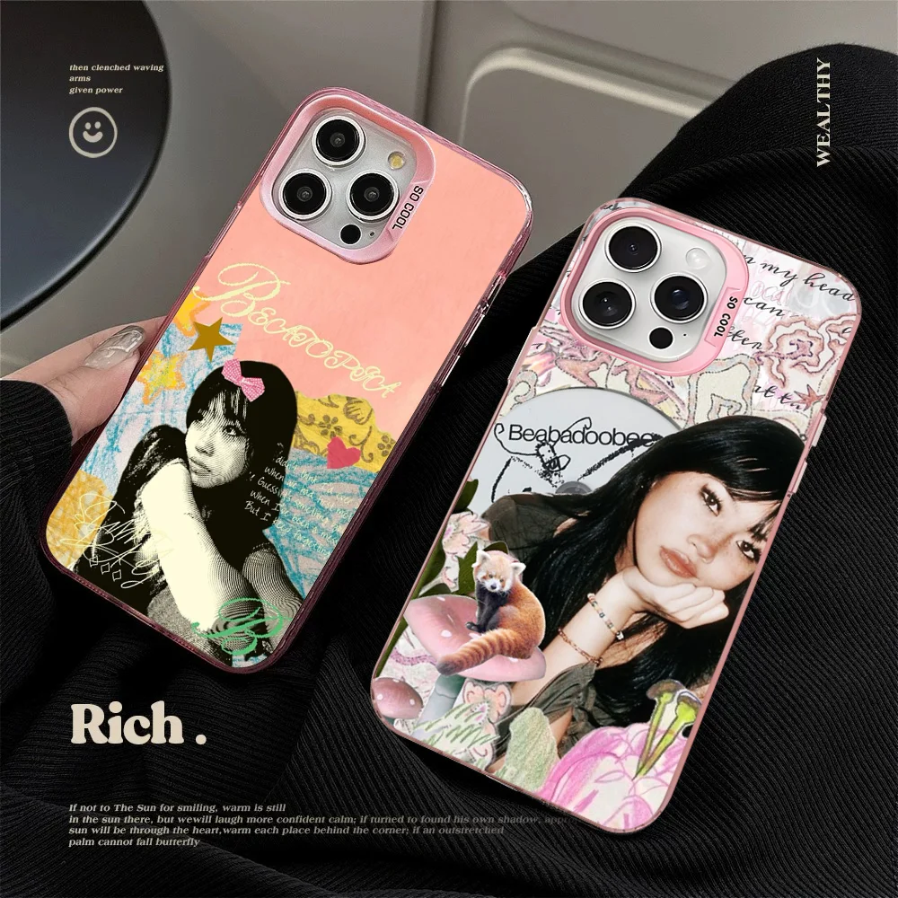 

Singer Beabadoobee Death Bed Phone Case For IPhone 16 15 14 13 12 11 Pro Max X XR XSMAX 8 7 Plus Matte Shockproof Back Cover