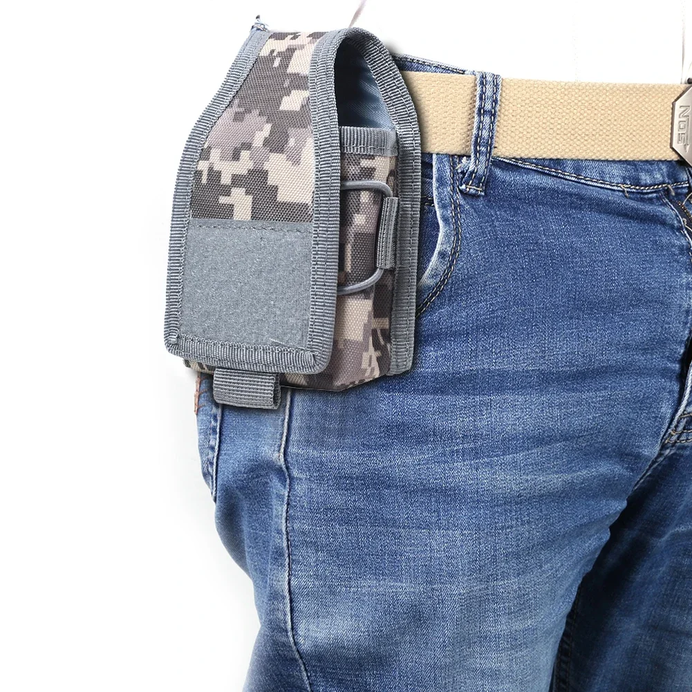 Molle Radio Pouch Interphone Phone Holder Magazine Holster Outdoor Sports Camping Hiking Hunting EDC Walkie Talkie Waist Bag