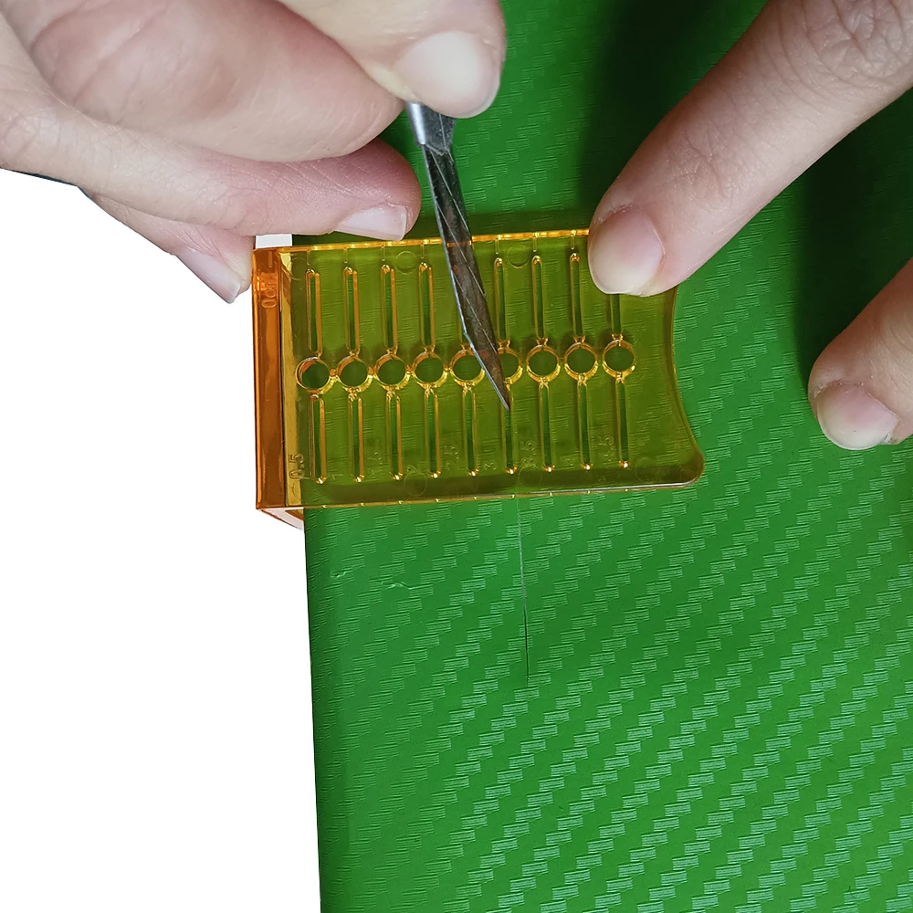 90/140 Degree Plastic Squeegee Sticker Decal Cut Knife Measure Sign Making Tool Carbon Fiber Tint Window Car Vinyl Film Wrapping