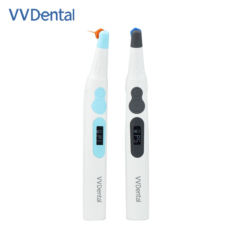 VV Dendal Endodontic Irrigator LED 30-Piece Tip Set Dental Endodontics Cleaning Irrigation Sonic Endoac Activator for Dentistryl