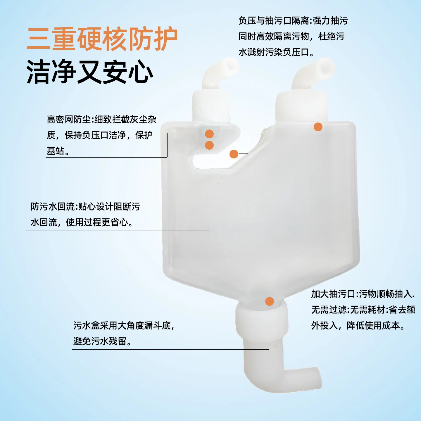 

The sweeping robot automatic water and water loading modification module module does not use electricity