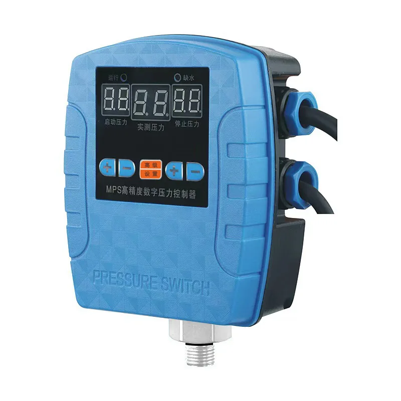 Water Pump Pressure Switch,   Controller Water Shortage Protection Delay Start-stop Adjustable Pressure High
