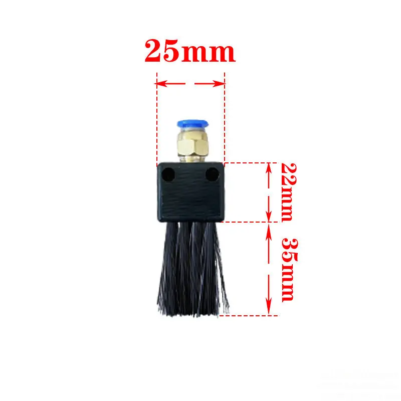 Industrial chain lubricating brush wear-resistant nylon oil brush
