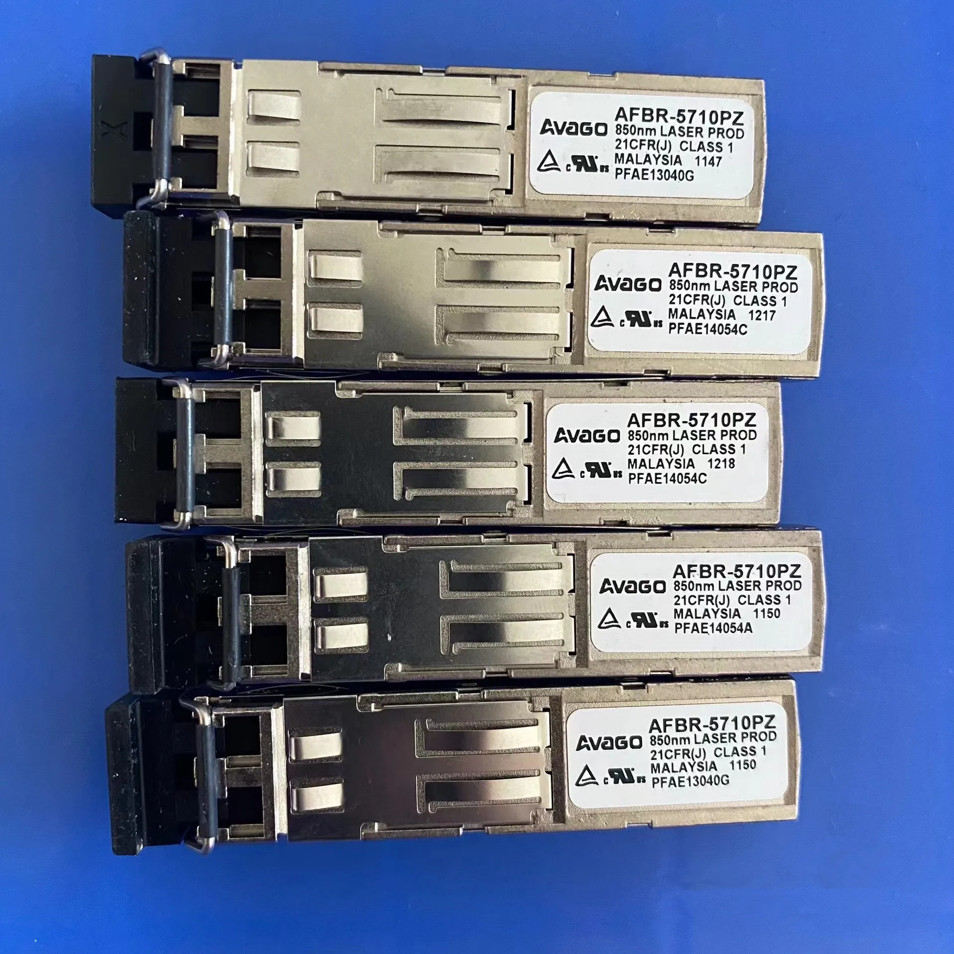 

AVAGO 1.25G SFP AFBR-5710PZ 1.25GB 850NM Universal optical fiber module