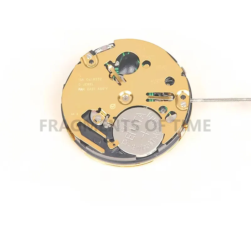 New Swiss ISA 9232 Movement 6/9/12 Small Second Hand 9232 6-pin Quartz Electronic Movement Watch Movement Accessories