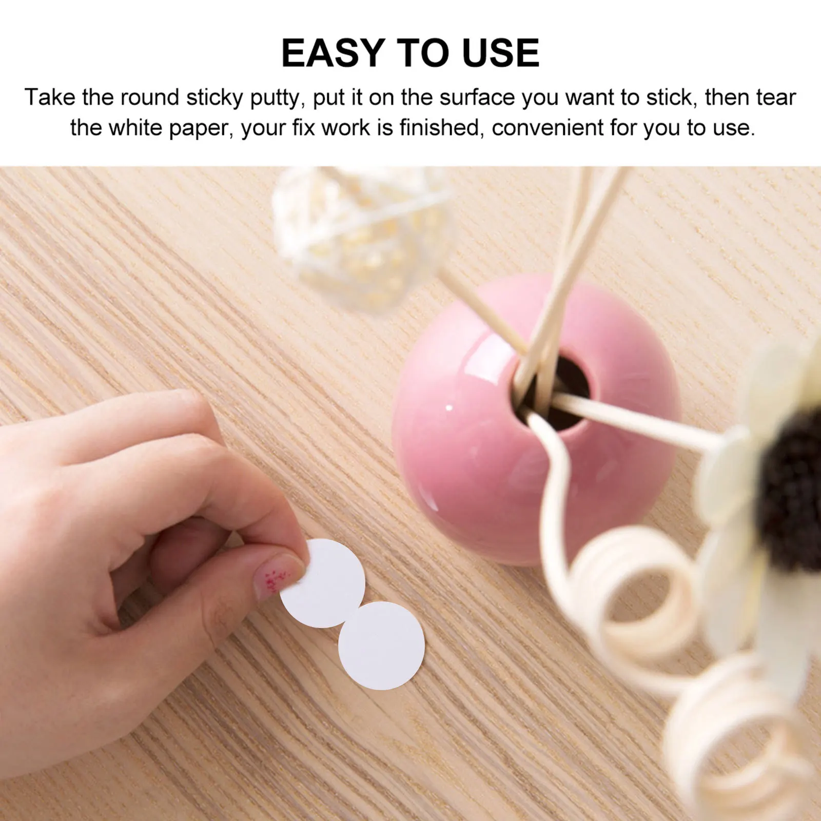 

20 Sheets Round Adhesive Dots Removable DIY Projects Festival Gift Cards Decoration Dots Party Decoration