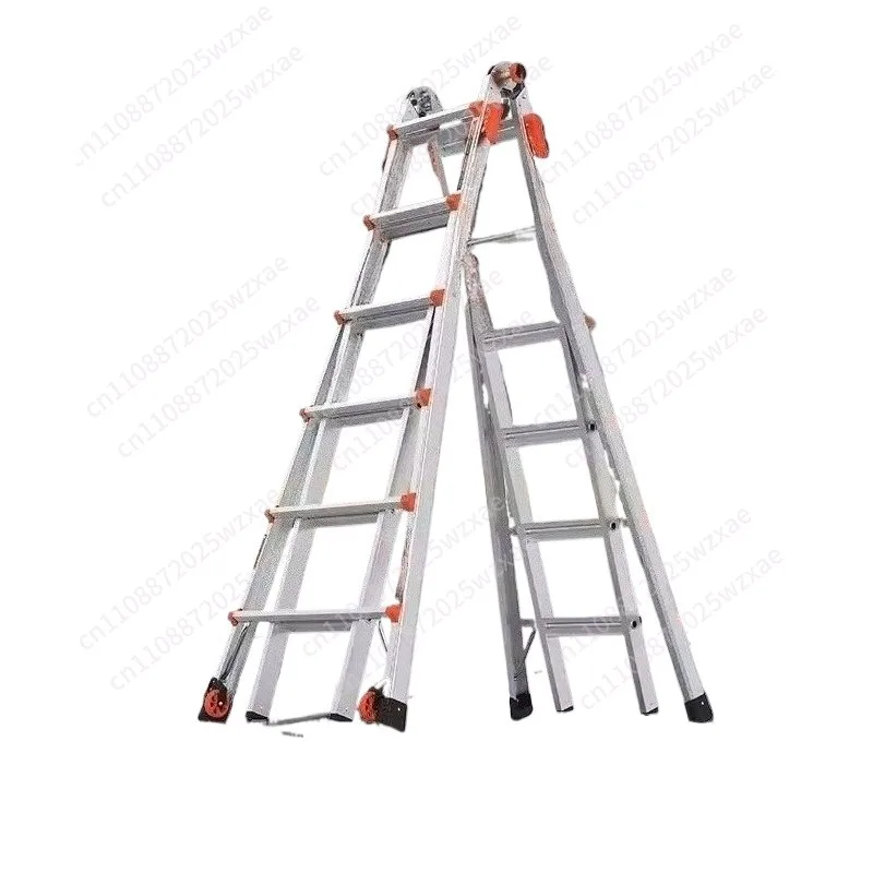 

Прочная и долговечная лестница-трансформер Epic M26, 26 футов, многофункциональная, алюминиевая, тип 1А, грузоподъемность 300 фунтов — новая улучшенная модель