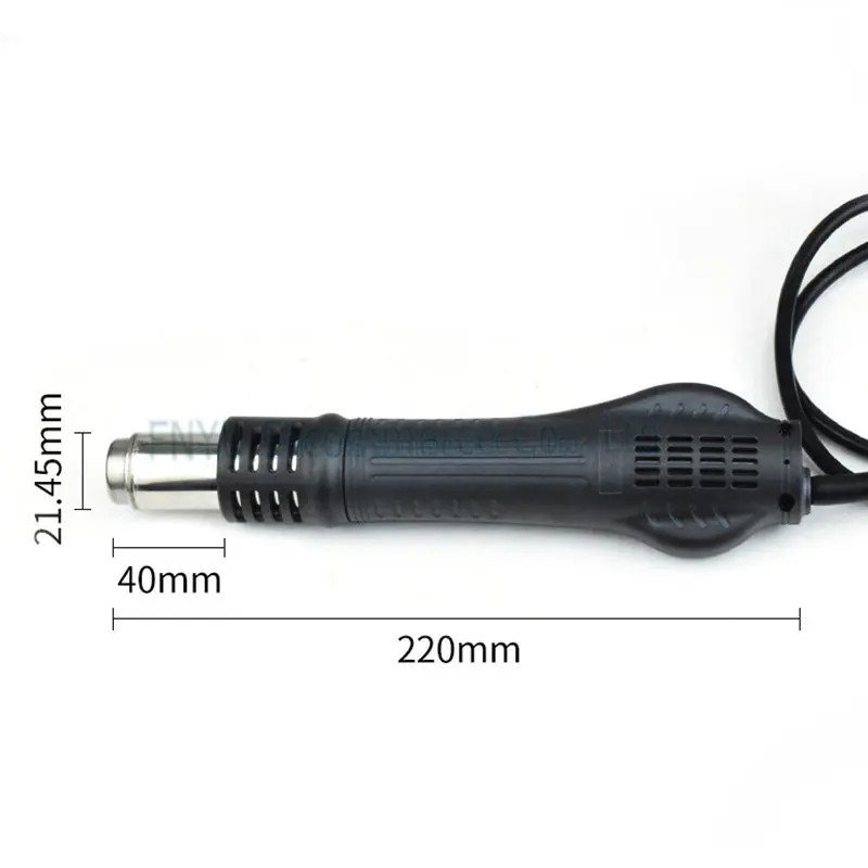 QUICK 707D+ Hot Heat Gun Soldering Iron 2 In 1 LCD Hot-air Welding Station for PCB SMT SMD Rework Desoldering Repair Tool