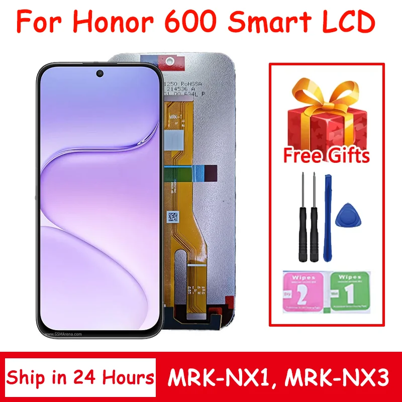 6.87"High Quality For Huawei Honor 600 Smart LCD Display Touch Screen Digitizer MRK-NX1 MRK-NX3 Display Replacement