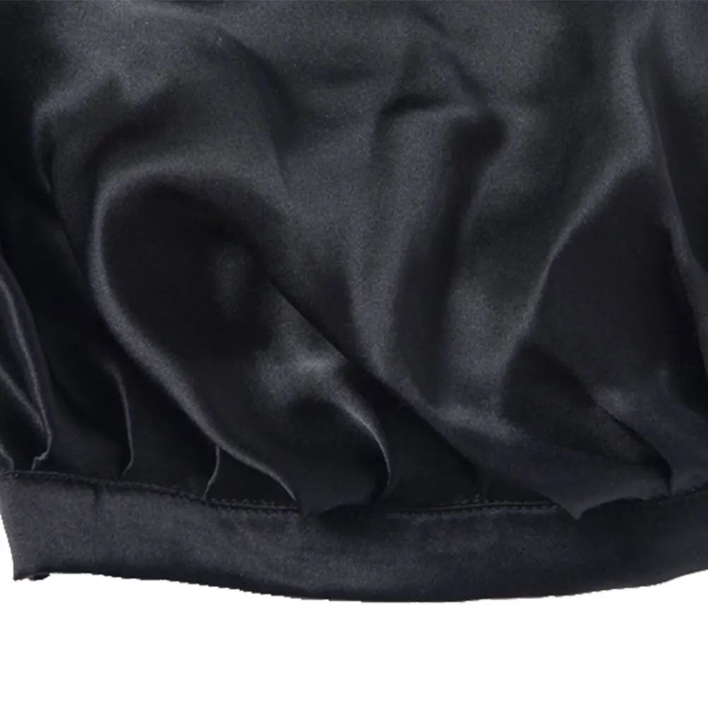 

Silk Comfortable Sleeping Hair Bonnet Anti-hair Loss Satin Lined Hand Washable