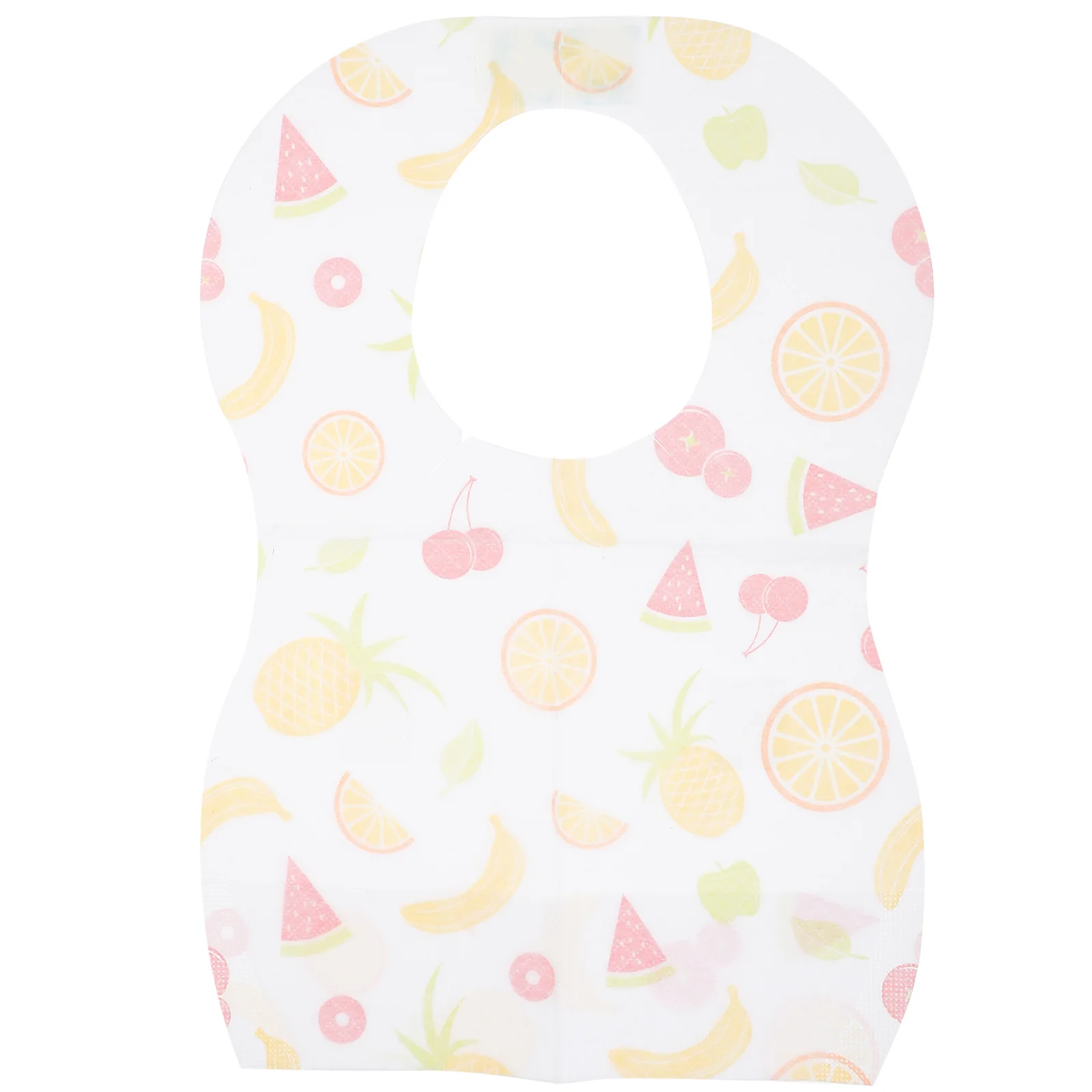 

20 pcs Baby Bibs For Infant Toddler Drooling Feeding Disposable Fruit Pattern Lightweight Travel Outdoor Multipurpose Soft
