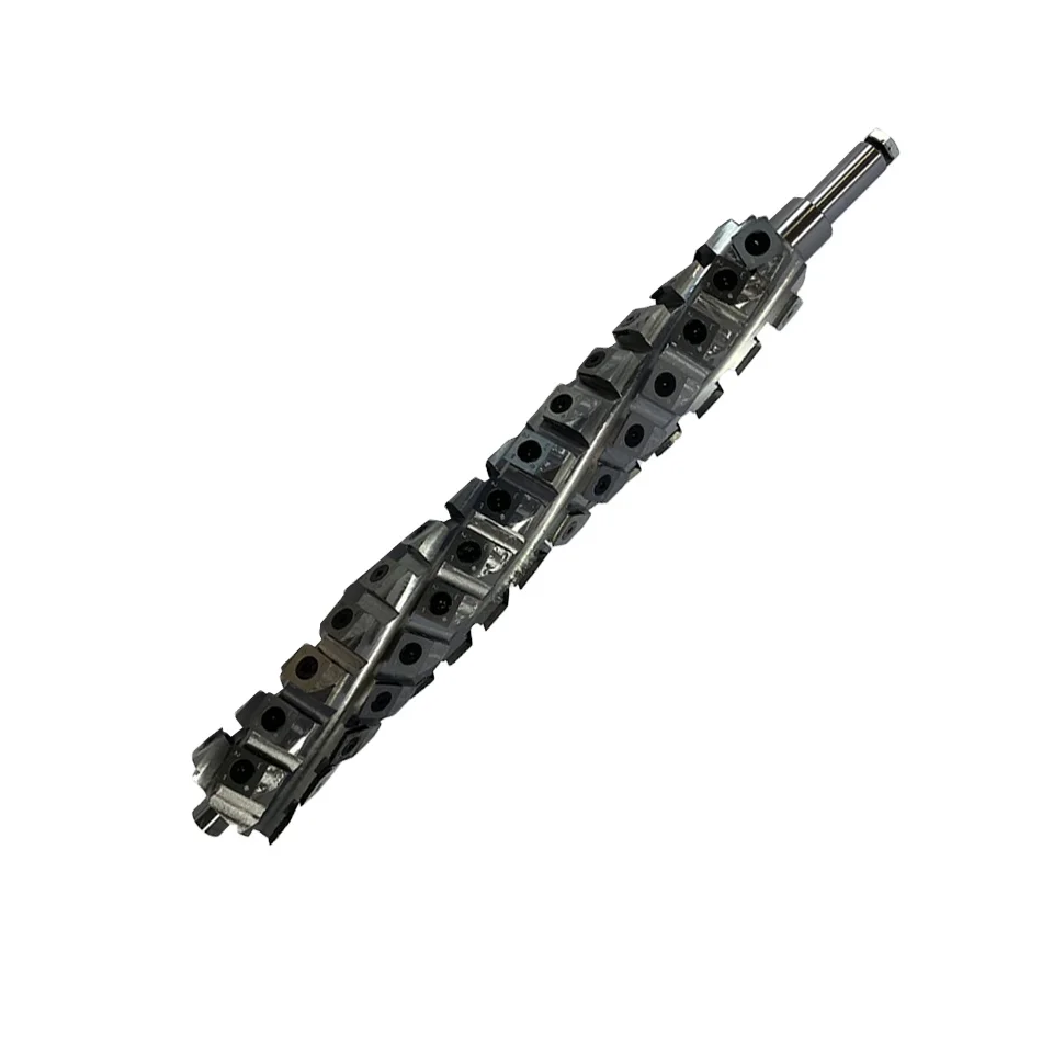 Factory Price Woodworking Spiral Cutterhead D46x304x4T 15x15x2.5r150 Inserts