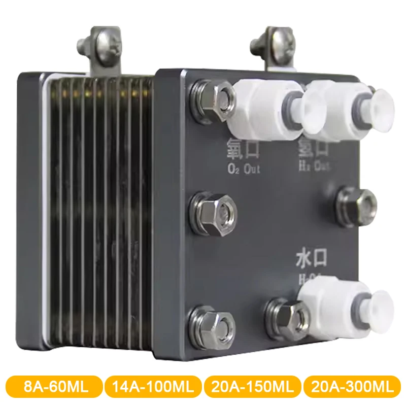 Ogniwo elektrolityczne PEM 20A/8A Woda elektrolityczna Produkcja wodoru Maszyna do absorpcji wodoru Maszyna do bogatej wodoru SPE