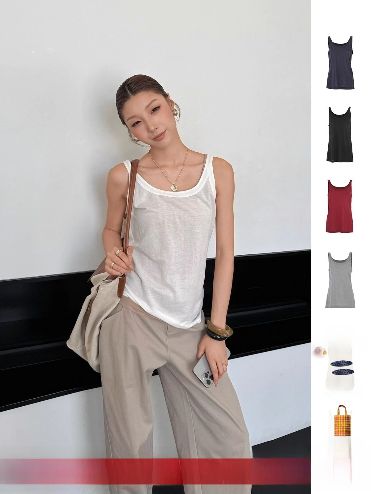 

YOEYYOU Простой женский топ с низким квадратным вырезом, прямого кроя, из высокоэластичной ткани, для повседневной носки