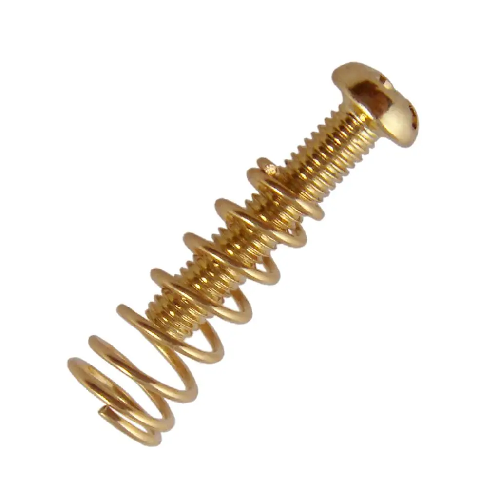 Bridge Tailpiece Screws Pagoda Spring Durable Guitar Parts Electric Guitar Accessory Kit for Guitar Repair and Maintenance