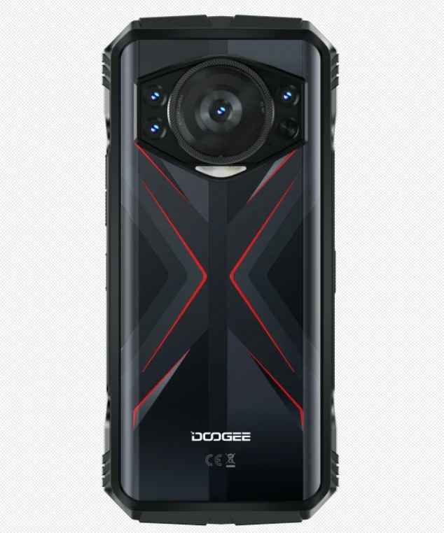 

DOOGEE S118 Helio G99 6.58inch FHD+10800mAh Battery 8GB+512GB Android 14 Rugged Smartphone, 50MP Camera Waterproof Phone NFC/OTG