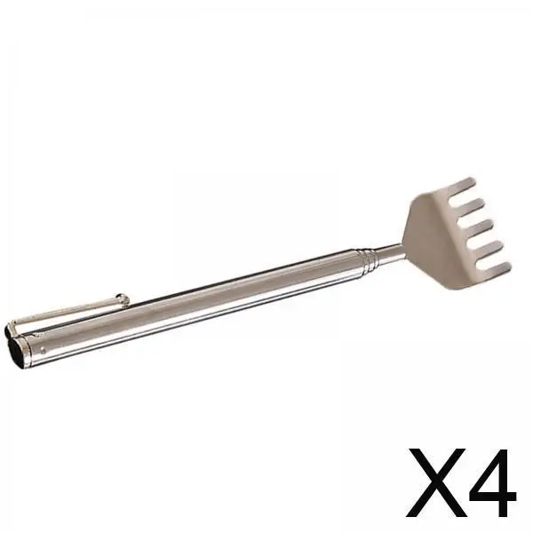 

4xTelescoping Back Scratchers Gifts Back Scratcher for Men Women Massage Tools