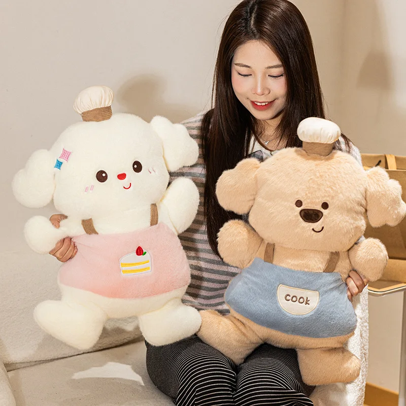 

Плюшевая игрушка-собака Бейкер 55 см для косплея в стиле аниме, милая кавайная мягкая кукла-щенок, декор для комнаты для девочек, плюшевая кукла