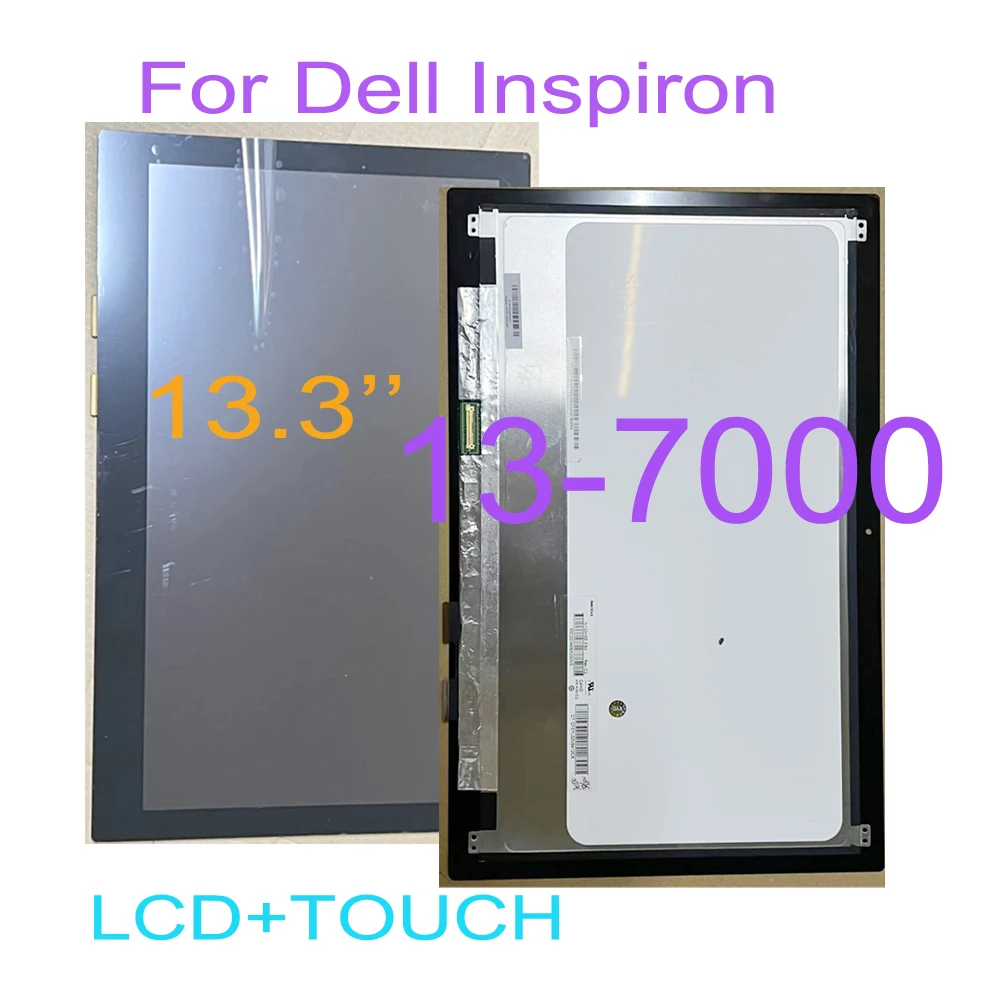 

13.3 inches FHD 30pins LCD For Dell Inspiron 13-7000 Lcd Display Touch Screen Digitizer Assembly Replacement