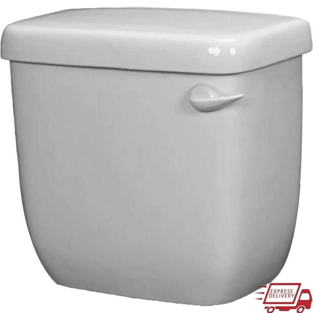 

Бачок для унитаза, 3-дюймовая заслонка, удлиненная чаша, сифон, простая установка, универсальная высота, стекловизионный Китай, 43 фунта