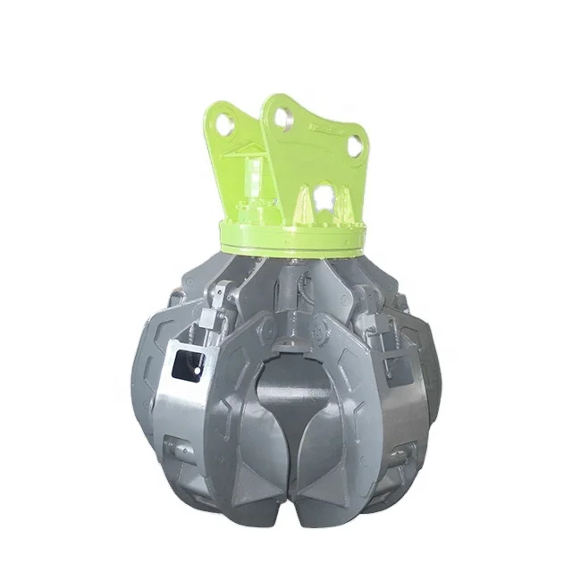 

15ton 20ton Excavator Crane Hydraulic Scrap Grab Orange Peel Grapple For Sale