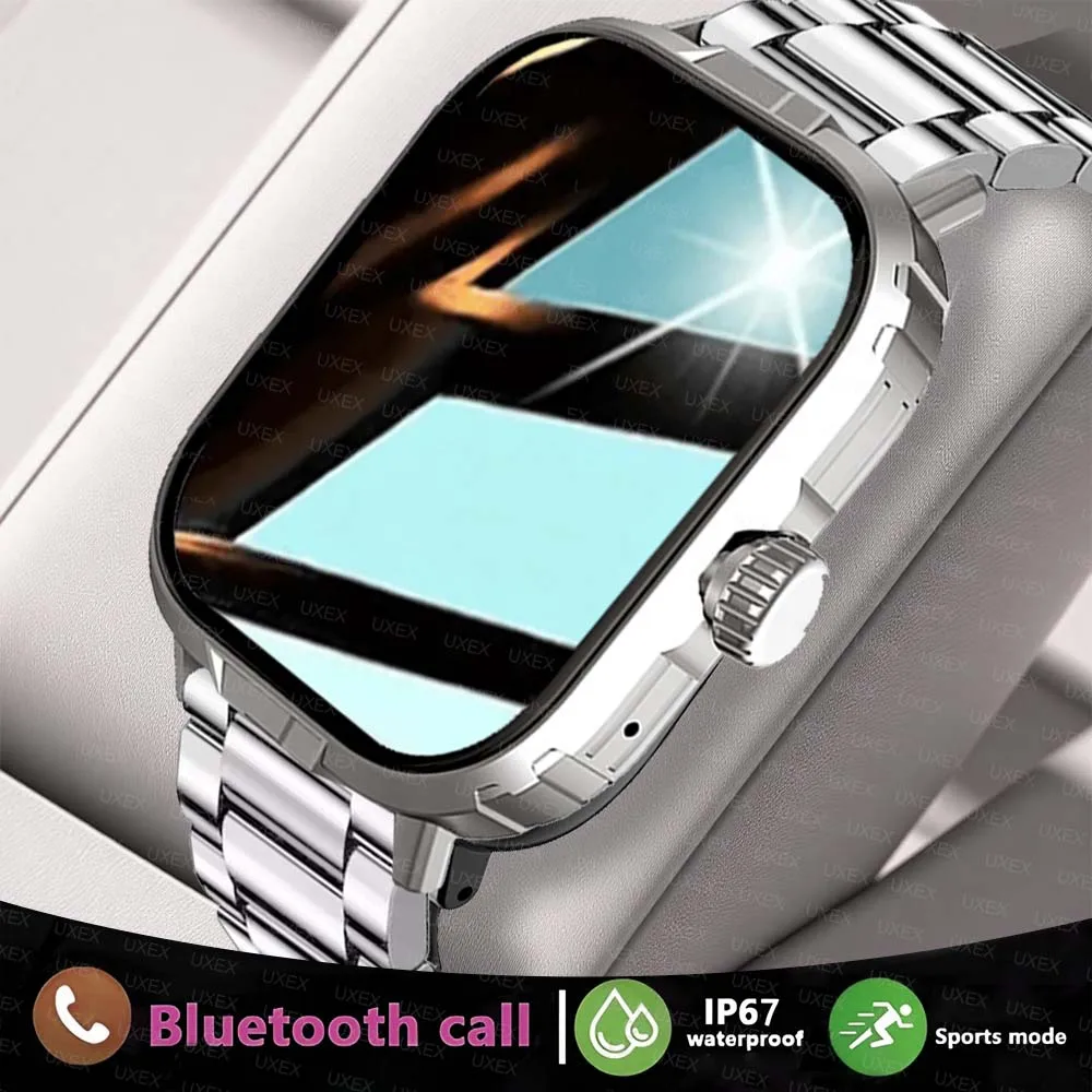 

2,01 ''спортивные умные часы, фитнес-часы, монитор здоровья, водонепроницаемые умные часы, часы с беспроводным вызовом для мужчин и женщин, IOS Xiaomi 2025