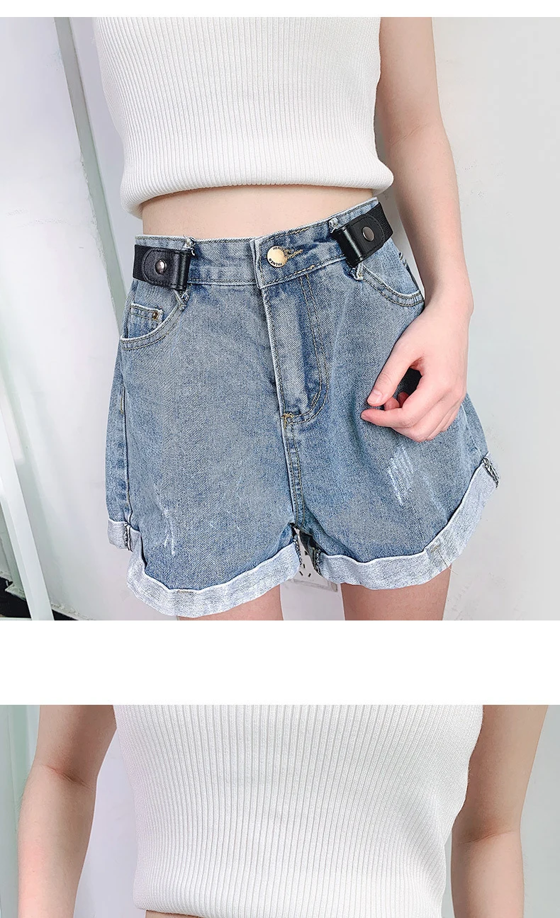Neuester Spurloser Unsichtbarer Elastischer Gürtel Damengürtel Jeanshosen Herren Elastischer Gürtel Schnallenfreier Verstellbarer Taillengürtel Ohne Schnalle – Detail 9