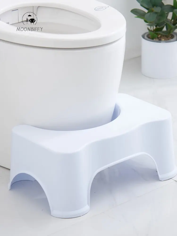 Banheiro Squat Pit Stool, tratamento de WC Doméstico, Artefato De Constipação, Passo Do Pé, Squatty Potty Stool