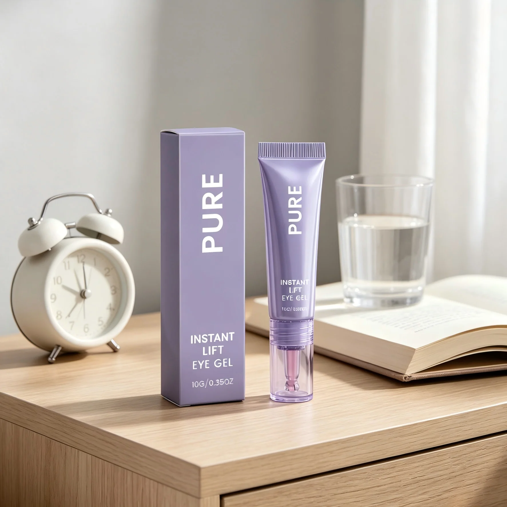 Instant Eye Lift Gel Puffy Eyes Treatments Eye Bag Remover Firm Skin Tightening Hydrolyzed Collagen Anti Wrinkle Eye Cream 10g