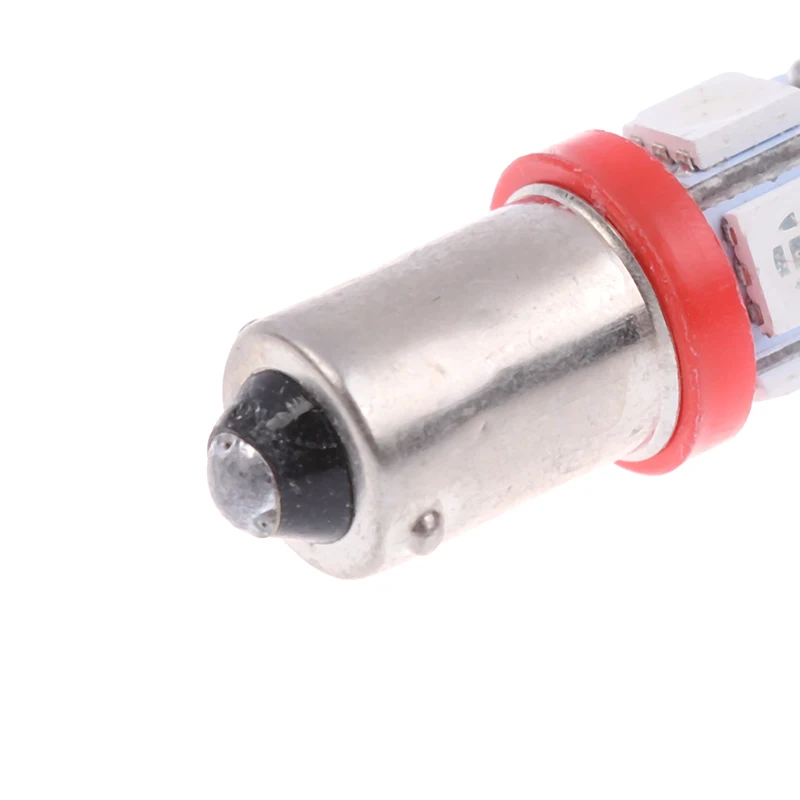 Ampoule d'indicateur de voiture BA9S 5050 5SMD LED DC12V, ampoule à vis bricolage, auto, camion, moto, ampoules de signal d'iode, 5 pièces