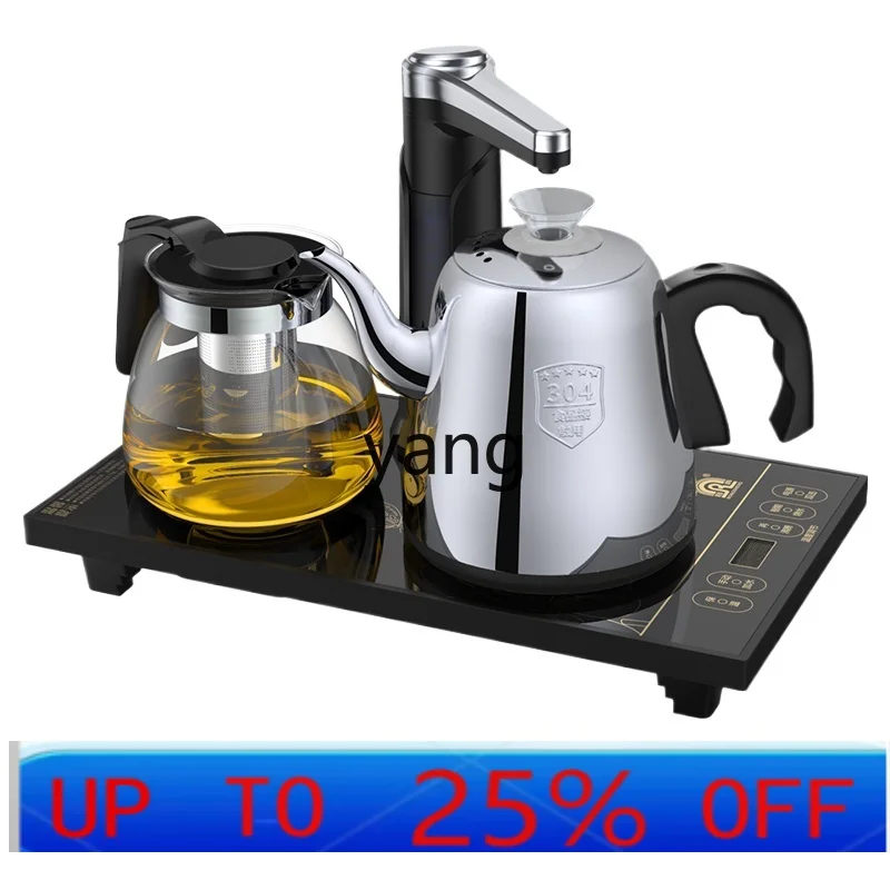 

CX Automatic Water Feeding Electric Kettle Tea Making Table Tea Table Integrated Machine