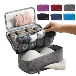 Borsa da viaggio portatile per abbigliamento, biancheria intima, calzini portatili, borsa per reggiseno, borsa per smistamento di abbigliamento impermeabile