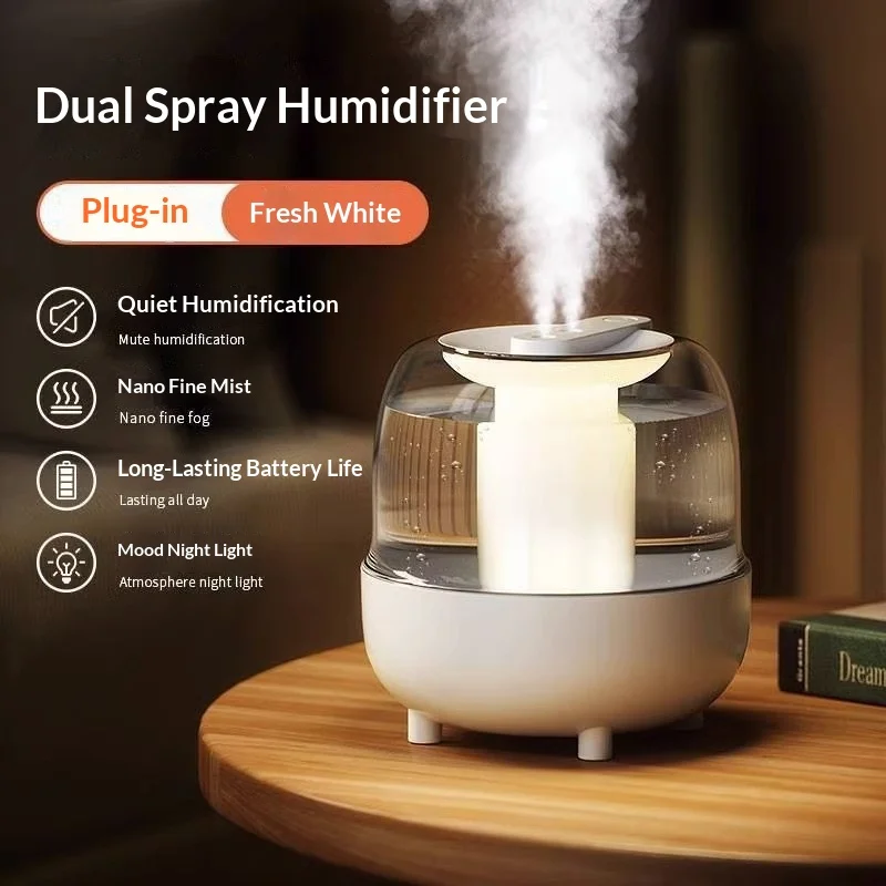 4L Top Fill Humidifier Ultra Quiet with UV Light Air Purifier Auto Shut Off for Bedroom Sleep Aromatherapy Auto Shut-Off Home - view 2