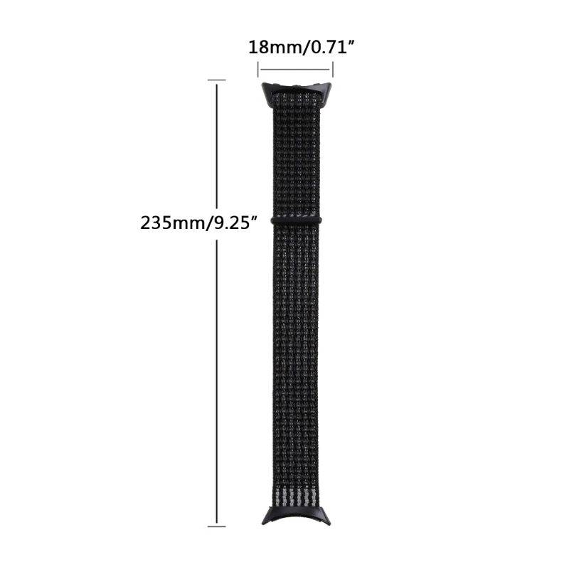 For Pixel Smartwatch Band-Adjustable-Bracelet Sport-Nylon Fashionable Loop-Strap