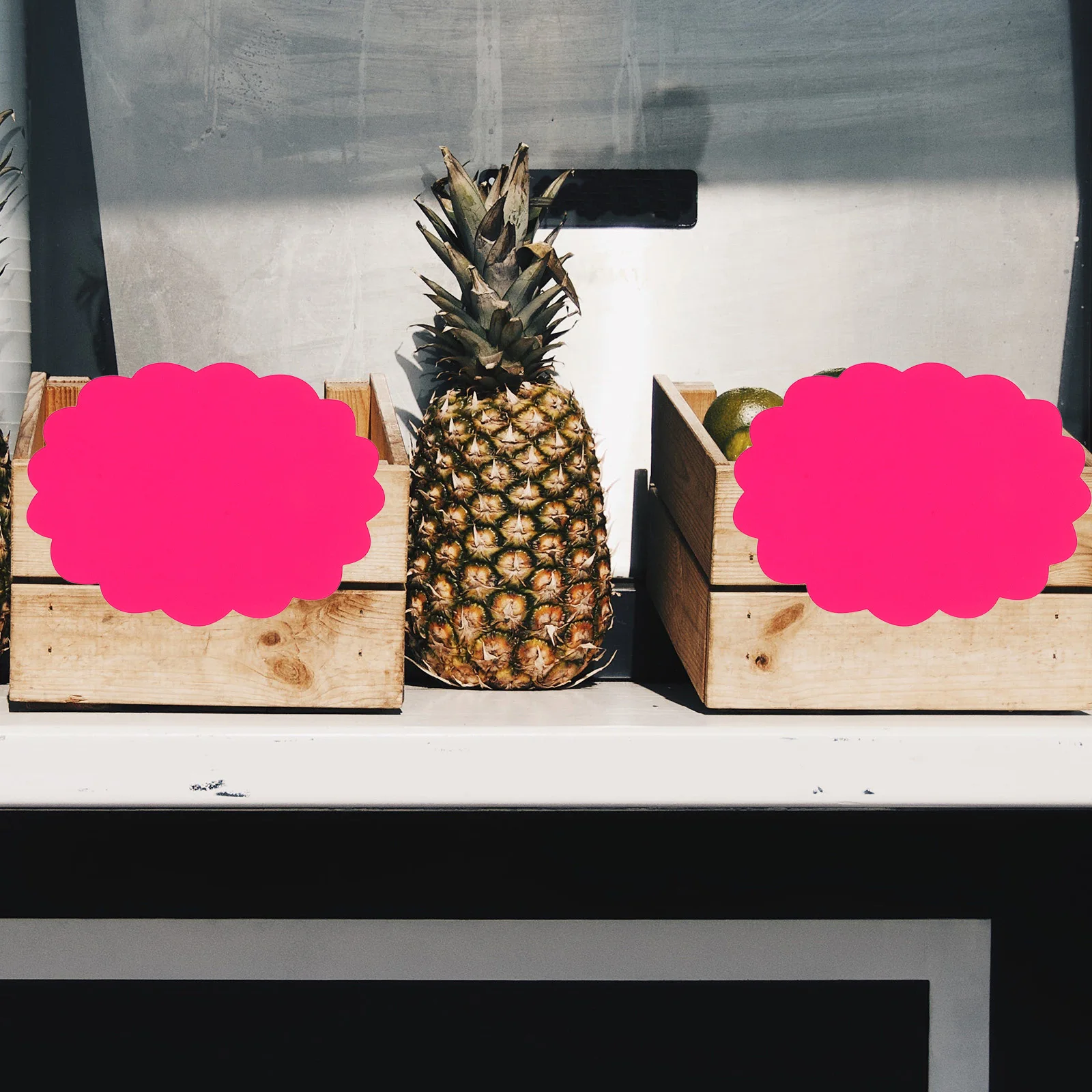 60 قطعة ملصقات شارة السعر الفارغة القابلة للإزالة لمحلات السوبر ماركت ومبيعات المرآب علامات الإعلان ملصقات الأسعار القابلة للإزالة