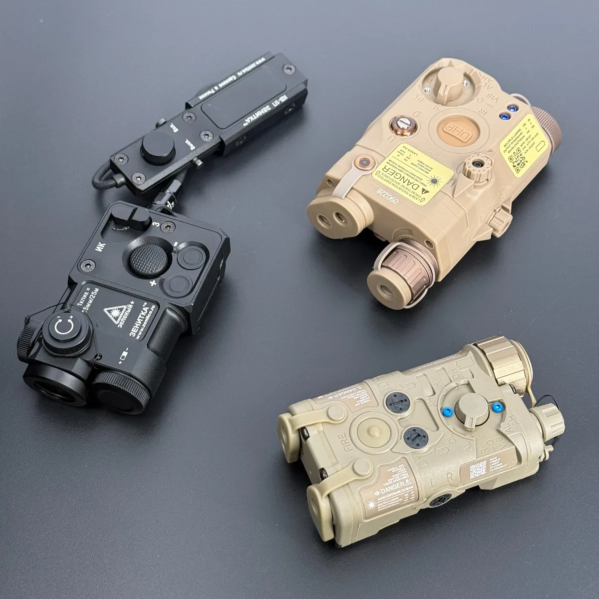Tactical Perst 4 PEQ-15 NGAL-L3 Laser Sight Scout Light Combined Device Fits 20mm Picatinny Rail Outdoor Airsoft Accessories