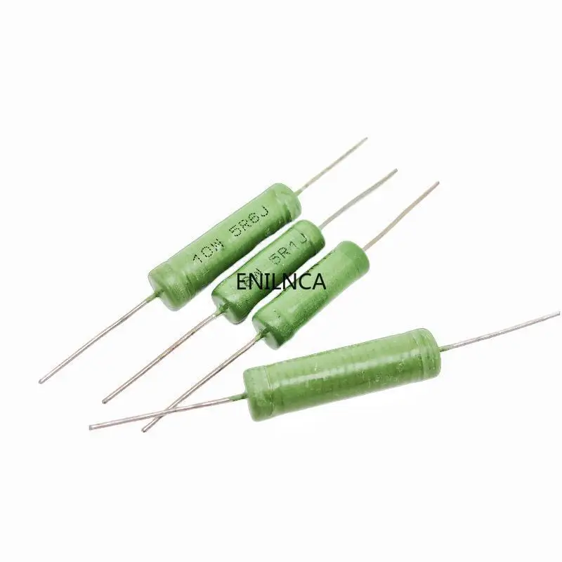 5PCS RX21 6W 10W Wire Wound Resistance 5%0.1R 0.5R 1R 4.7R 10R 18R 20R 22R 24R 27R 30R 33R 36R 47R 100R 220R 470R 1K 10K 12K 15K