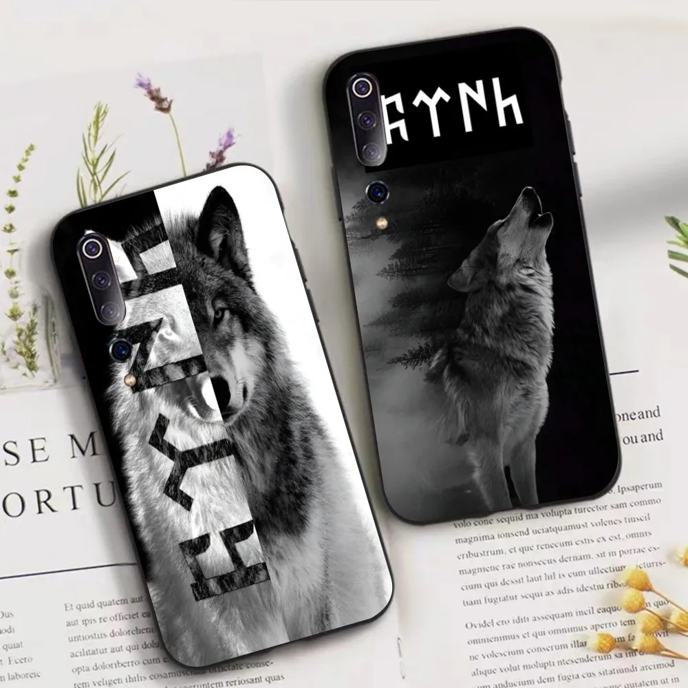 Turkish Language Bozkurt Gray Wolf Phone Case For Xiaomi Mi 5X 8 9 10 11 12 Lite Pro 10T PocoX3pro PocoM3 Note 10 Pro Lite