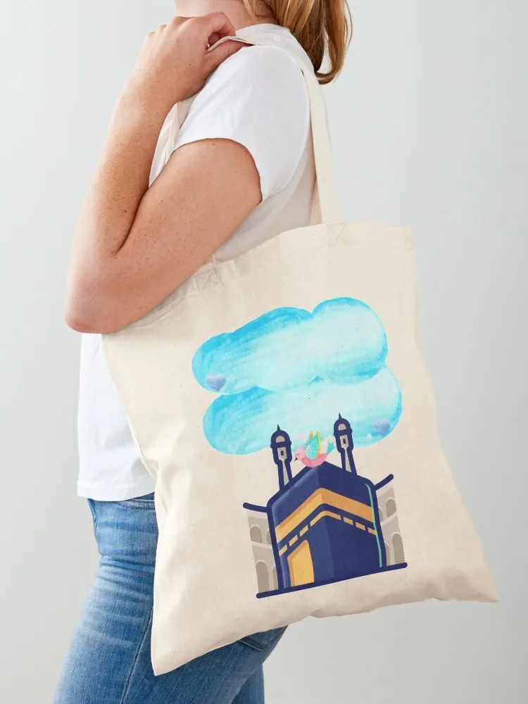 

Makkah in watercolor Tote Bag Gift bags tote bag screen Gift bag free delivery bags