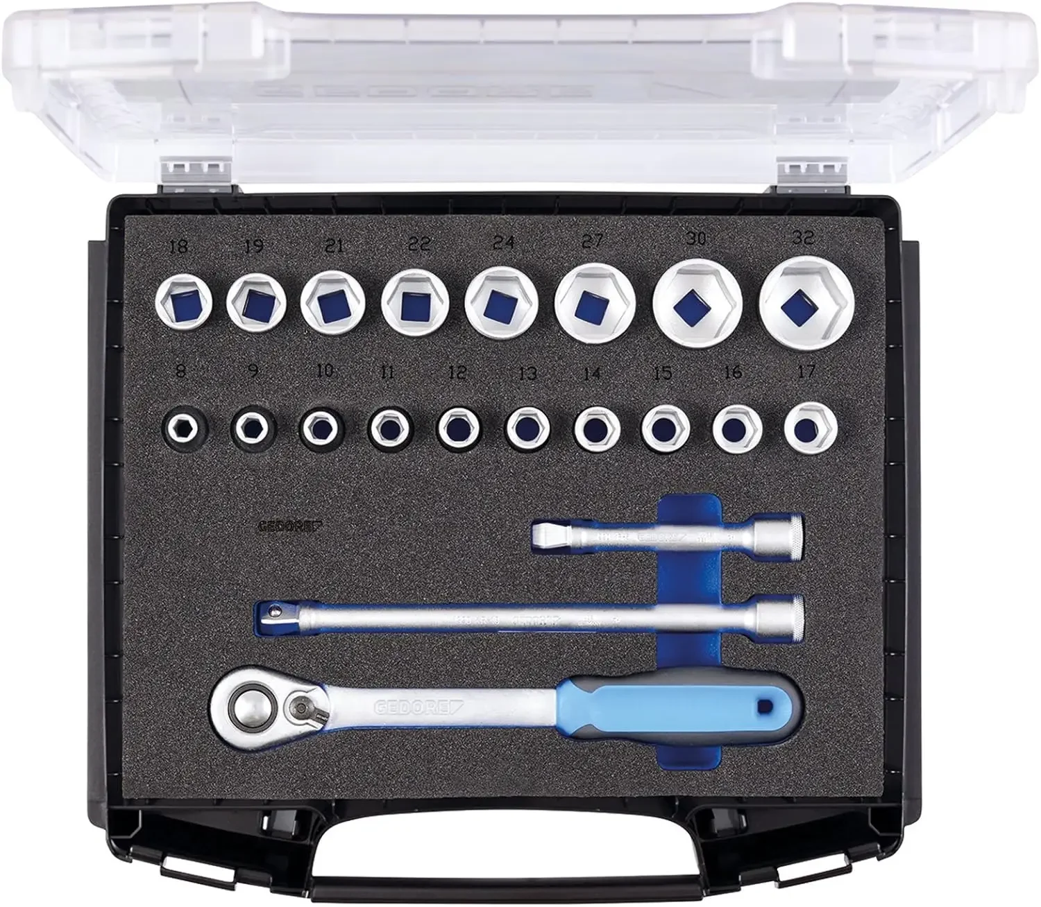 Socket Spanner Set 1/2 Inch in i-BOXX 72, 1 Piece, 1101-19