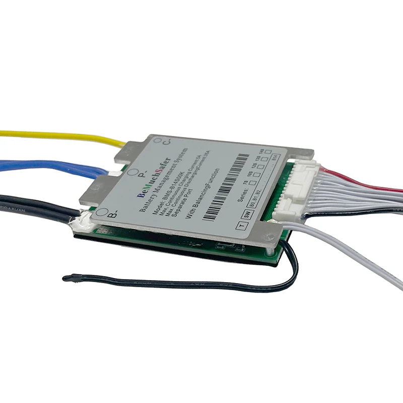 BeMuchSafer 13S 14S 30A 35A Batterie BMS 7S 10S 12S 35A BMS 24V 36V 43,2 V 48V 52V PCM Mit Ausgleich Funktion für DIY E-Bike
