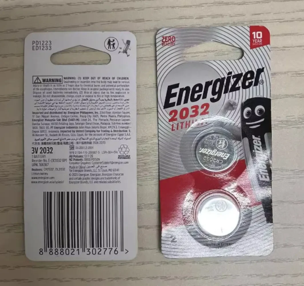

100% Original CR2032 3V Lithium Button Coin Battery for Watches Toys Cars Calculators Remotes Key Fobs & Electronics