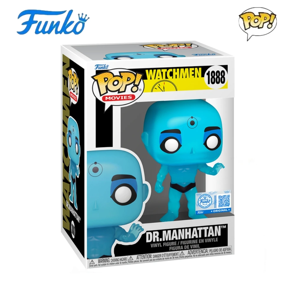 DC Comics Watchmen Figures Dr. Manhattan 1888 Funko Pop 3.8inch Vinyl Figure Figurine Collectible Limited Edition Model Toy Gift - Image 4
