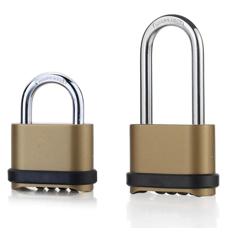Professional Mechanical Code Padlock Large Heavy Duty Security Lock For Outdoor Garden Gate Warehouse Fence Truck Storage Box