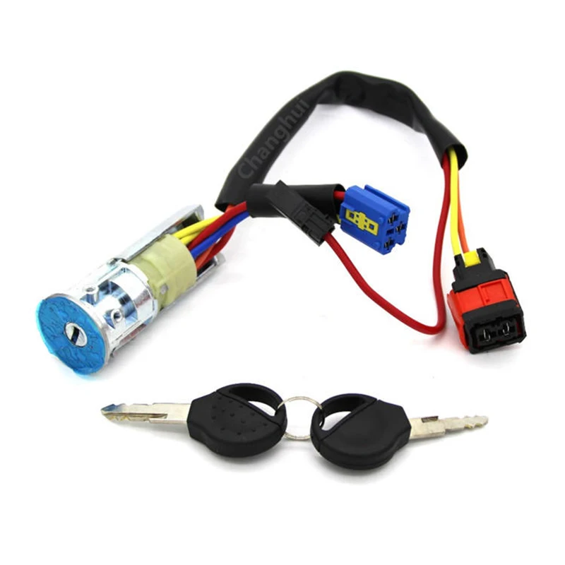 

4162.PO Ignition Lock Barrel Starter Switch Keys For Citroen Xsara Picasso peugeot 206 partner 1998-2010 992712 4162PO