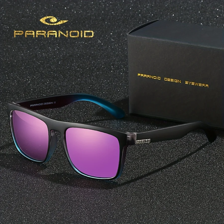 PARANOID Polarized UV400 Protection Sunglasses For Men And Women 12 Colors Model 8731