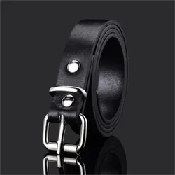 Children PU Leather Belts Boys Girls Kid Waist Strap Waistband Metal Buckle For Jeans Pants Trousers Dress Adjustable Belt